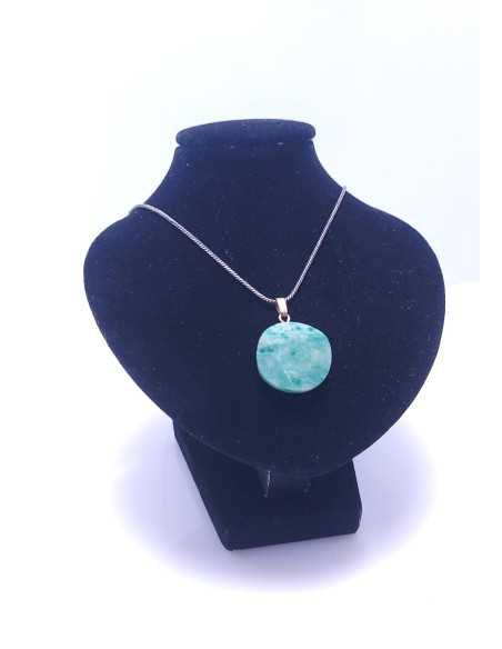 Pendentif Sceau de Salomon en Fuchsite -  Encens.fr