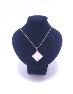 Pendentif Merkaba en Quartz rose - Encens.fr