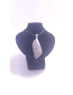 Pendentif cerclé argent en Jaspe impérial 12g - Encens.fr