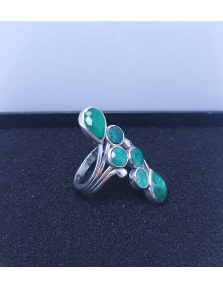 Bague autoréglable en Aventurine - Encens.fr