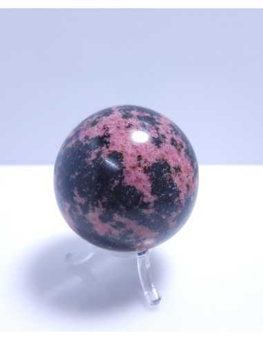 Sphère en Rhodonite 350g