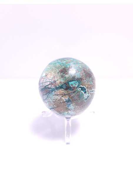 Acheter Sphère en Chrysocolle - Encens.fr | Minéraux