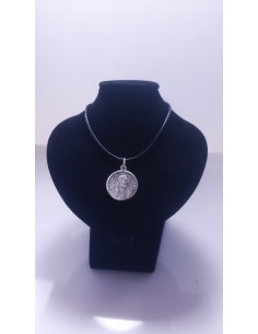 Pendentif Padre Pio en Argent - Encens.fr