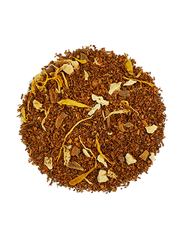 Thé Rooibos Bio Canneberge-Gingembre: Un délice fruité et énergisant pour une pause bien-être