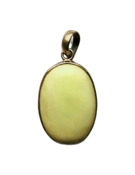 photo d'un pendentif en Magnésite citron