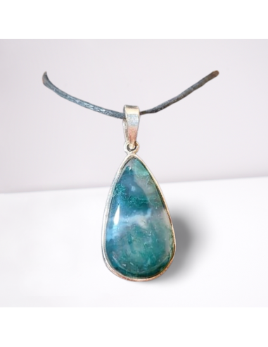photo d'un pendentif en Agate mousse