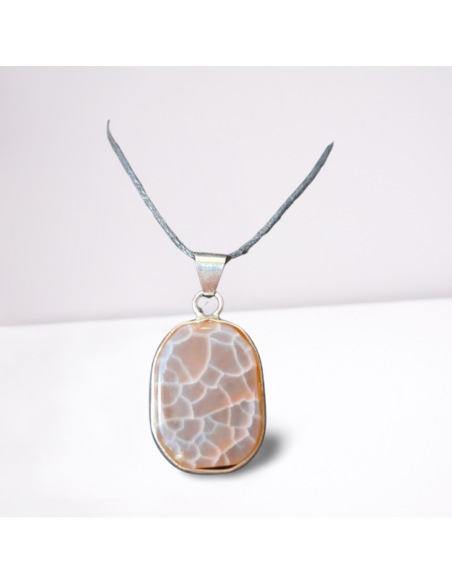 photo d'un pendentif en Agate peau de serpent