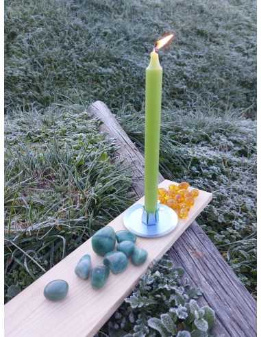 Velas Isis I vert clair - Encens.fr