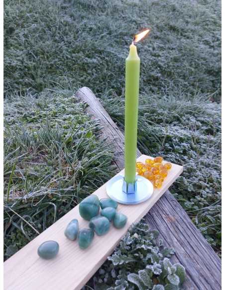 Velas Isis I vert clair - Encens.fr
