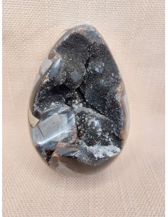 Photo de Oeuf en Jaspe Septaria grand modèle - Encens.fr - Boutique ésotérique en ligne - vente de Oeuf en Jaspe Septaria grand  2