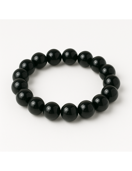 Bracelet 10/12 mm en tourmaline - Encens.fr