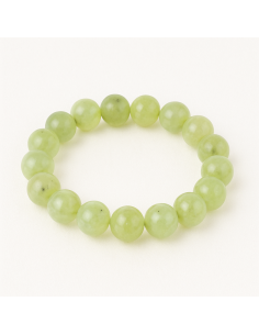 bracelet 8 mm en jade serpentine