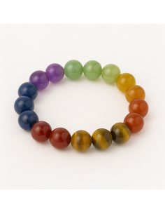 Photo de Bracelet des 7 chakras - Encens.fr - Boutique ésotérique en ligne - vente de Bracelet des 7 chakras