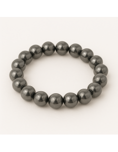 bracelet en hématite galène