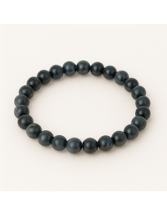 Photo de Bracelet 6 mm en oeil de faucon - Encens.fr - Boutique ésotérique en ligne - vente de Bracelet 6 mm en oeil de faucon