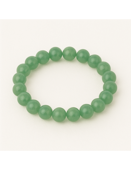 Bracelet 6 mm en aventurine - Encens.fr