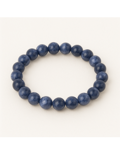 Photo de Bracelet 6 mm en sodalite - Encens.fr - Boutique ésotérique en ligne - vente de Bracelet 6 mm en sodalite
