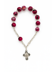 Photo de Bracelet chapelet rose - Encens.fr - Boutique ésotérique en ligne - vente de Bracelet chapelet rose