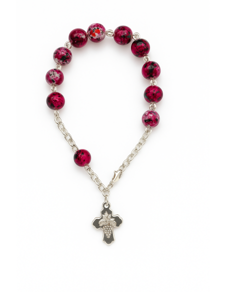 Photo de Bracelet chapelet rose - Encens.fr - Boutique ésotérique en ligne - vente de Bracelet chapelet rose