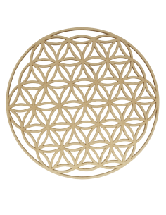 Fleur de Vie en bois – Équilibre énergétique & protection