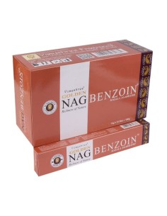 Boîte d’Encens Golden Nag Benzoin