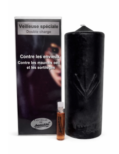 Photo de Bougie ésotérique Mariano "double charge" Contre les envieux - Encens.fr - Boutique ésotérique en ligne