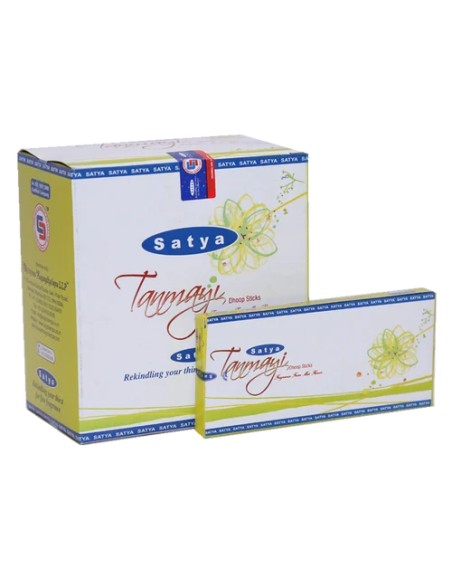 Encens Satya Tanmayil Dhoop + Porte – Coffret 144 sticks
