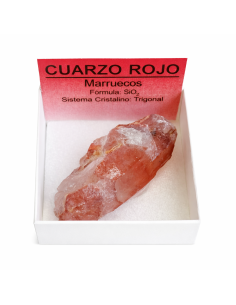 Quartz Rouge – Pierre d’Énergie Vitale et d’Ancrage Puissant