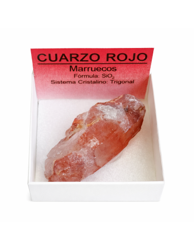 Quartz Rouge – Pierre d’Énergie Vitale et d’Ancrage Puissant