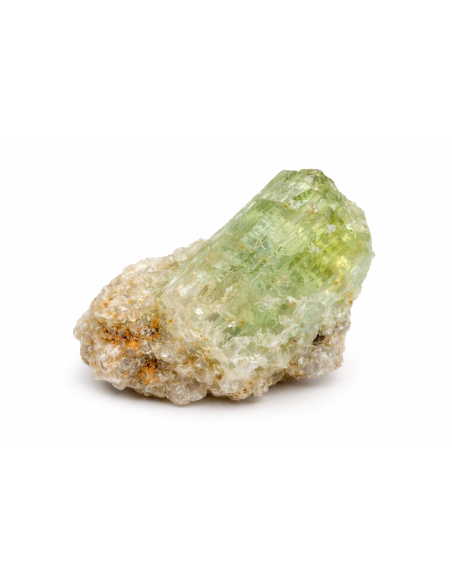 Hiddénite en pierre brute