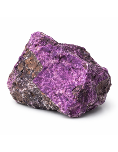 Purpurite en pierre brute