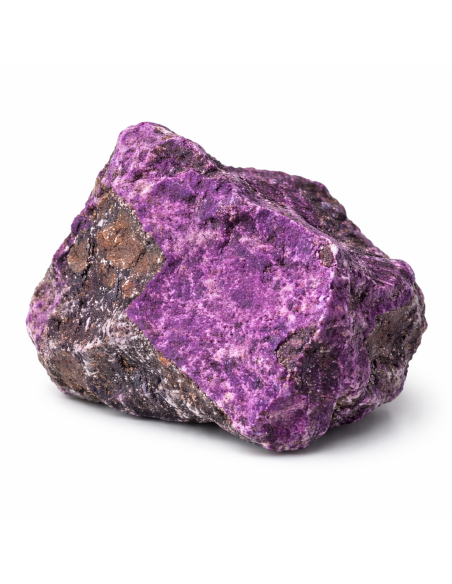 Purpurite en pierre brute