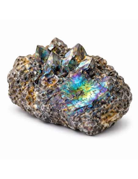 Titatine sur Orthose en pierre brute