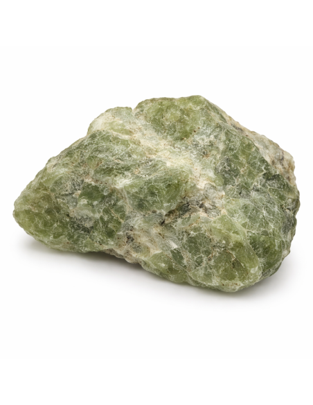 Tourmaline verte en pierre brute