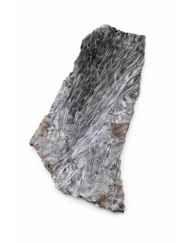 Pyrolusite en pierre brute