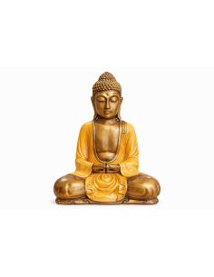 Statue Bouddha 30 cm – Sérénité et Présence Spirituelle (2 Couleurs Disponibles) 2