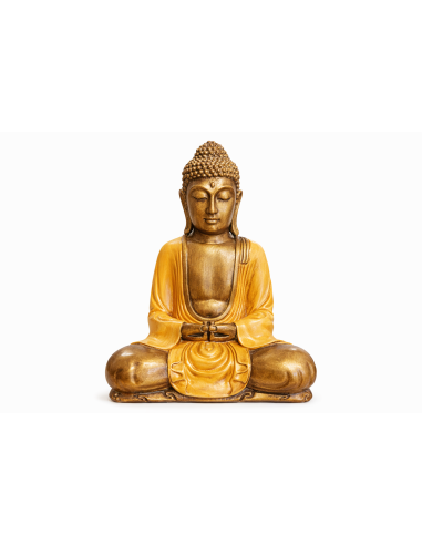 Statue Bouddha 30 cm – Sérénité et Présence Spirituelle (2 Couleurs Disponibles)