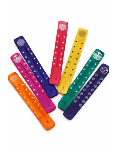 Porte-Encens en Bois Coloré – Support d’Encens Artisanal Apaisant