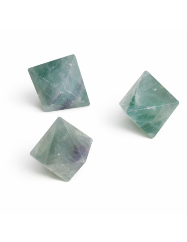 Octaèdre Fluorite Naturelle – Pierre de Clarté et Harmonie