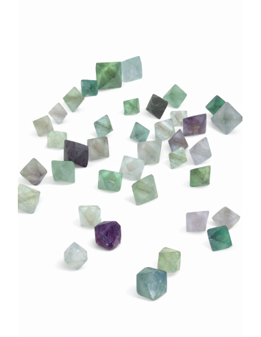 Octaèdre Fluorite Naturelle – Pierre de Clarté et Harmonie