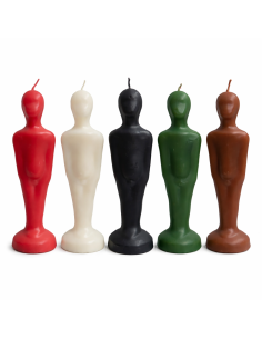 Bougie Dagyde Homme 19 cm – Rituel Spirituel Puissant Couleur au Choix