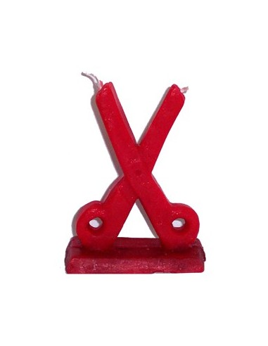 Bougie Ciseaux – Rituel Ésotérique pour Couper les Énergies Négatives