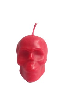 Bougie Tête de Mort Rituel – Protection et Transformation – Couleur au Choix 2