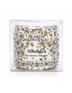 Bougie aux Herbes Albahaca (Basilic) – Paix intérieure et Énergie Positive