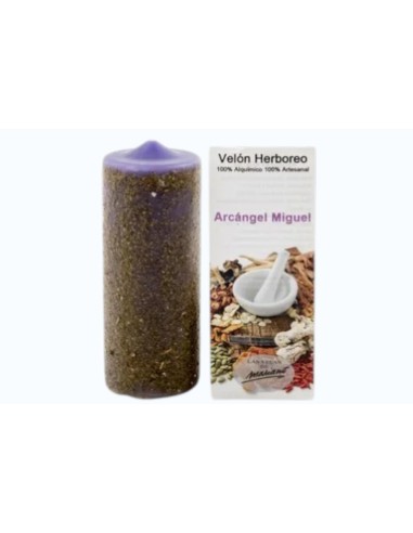 Bougie Archange Michel - Apporte protection et guidance céleste