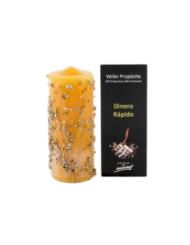 Bougie de vœux pour attirer l'argent et la prospérité