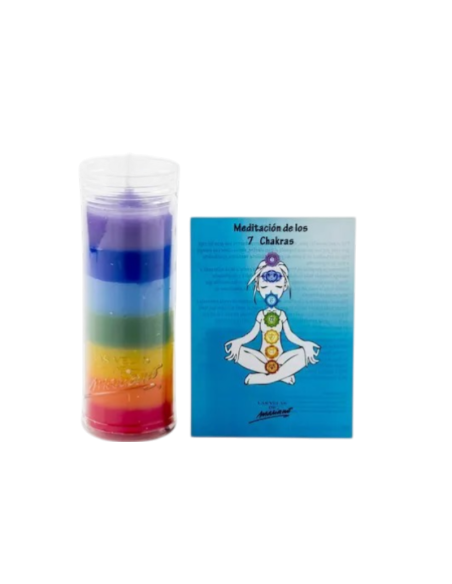 Bougie des 7 chakras : Harmonisez votre énergie et élevez votre bien-être intérieur