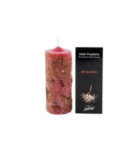 Bougie de vœux Attraction -