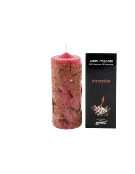 Bougie de vœux Attraction -