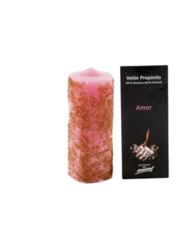 Bougie de vœux Amour